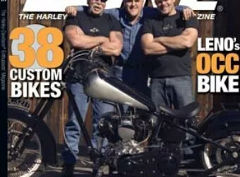 OCC and Leno on the cover of Hot Bike!