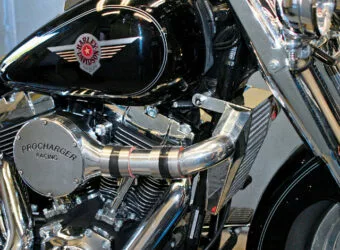 ProCharger Supercharger Installation on a Harley Davidson Fat Boy – TC-88