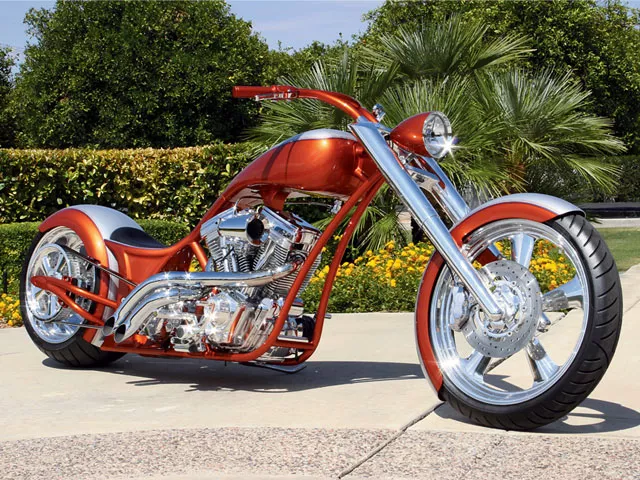 custom softail chopper