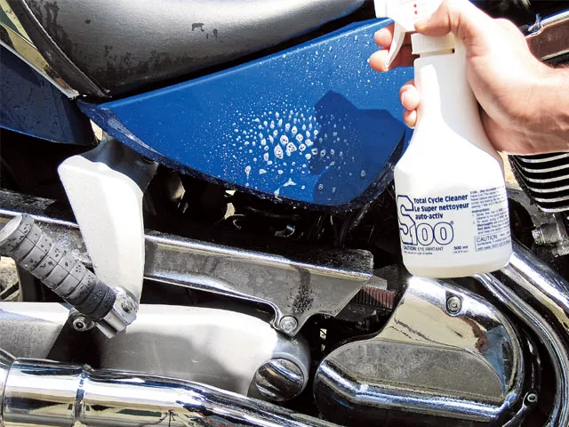 S100 Motorcycle Cleaner and Degreaser Kit, Motorcycle Bike Wash