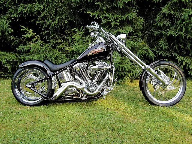 Softail on sale custom chopper