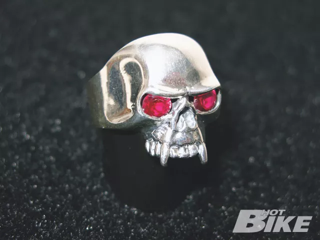 James Hetfield skull ring sterling silver 925 Metallica 