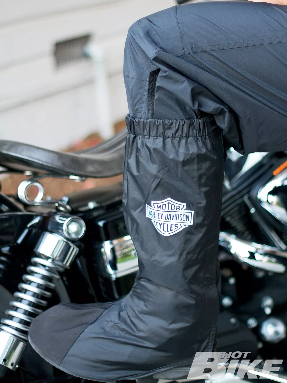 Harley rain sale boot covers