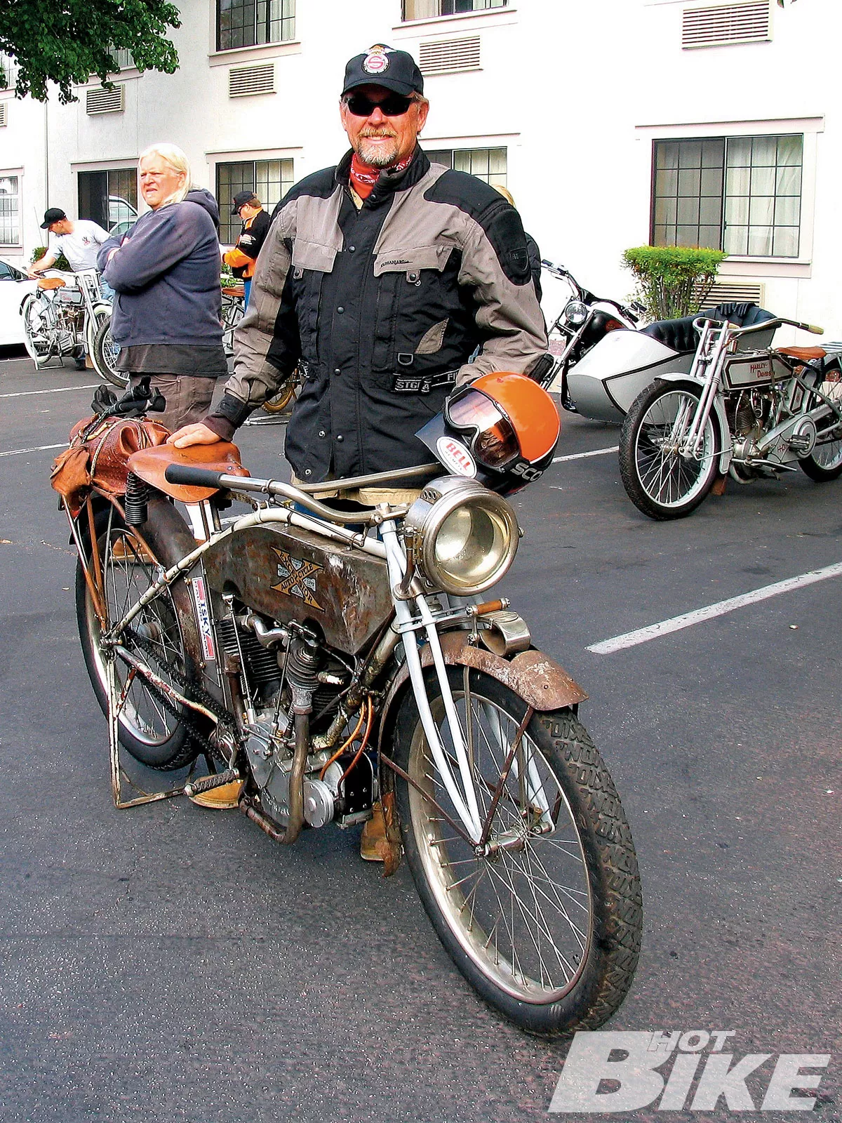 Historically Speaking 3,294Mile Cannonball Motorcycle Run Hot Bike