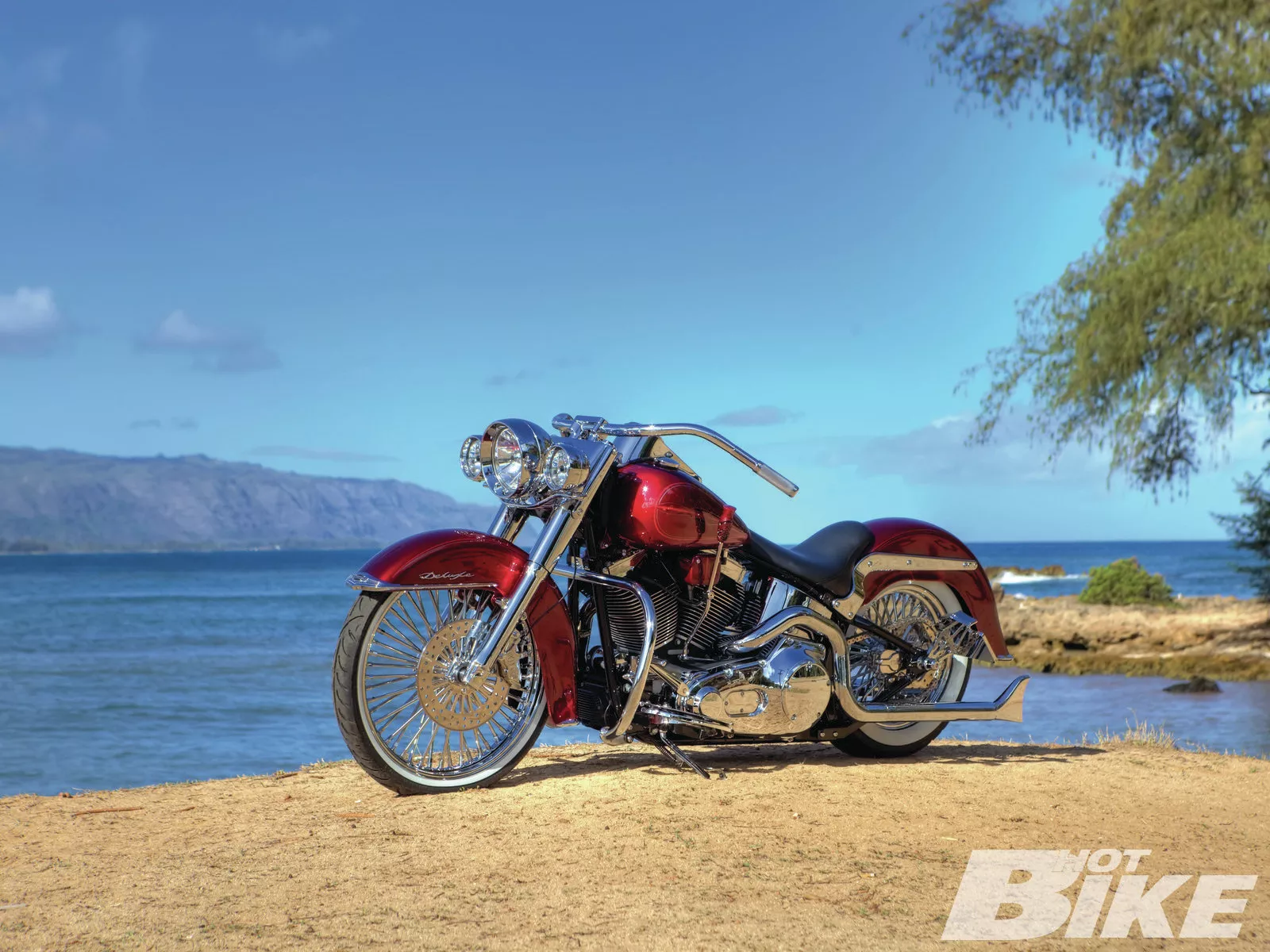 Hawaiian Beach Boy 2006 Harley Davidson Deluxe Hot Bike Magazine