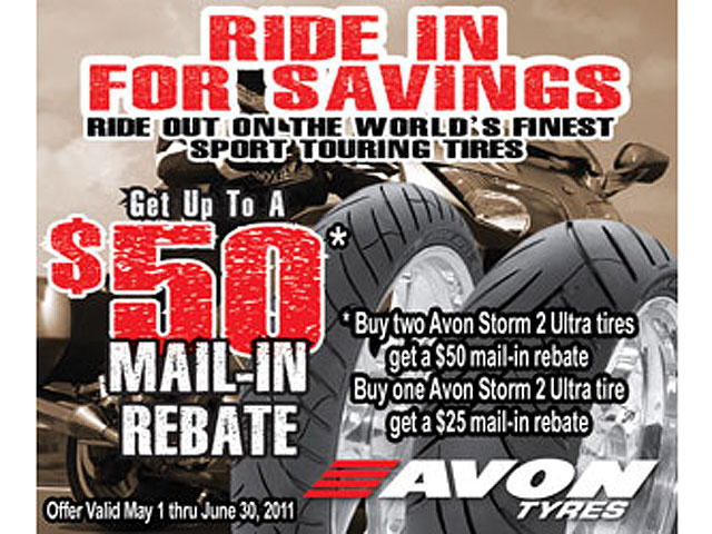 Avon Tyres Announces Consumer Rebate Program For All Storm 2 Ultra 