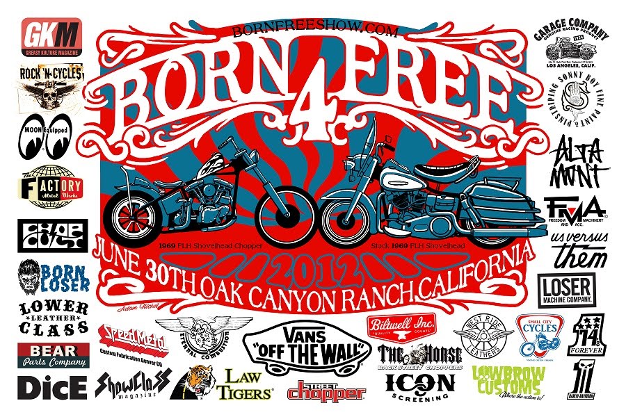Born-Free 4: Interview with Born-Free show founders Mike and Grant by Classic Car Culture - Hot Bike Magazine