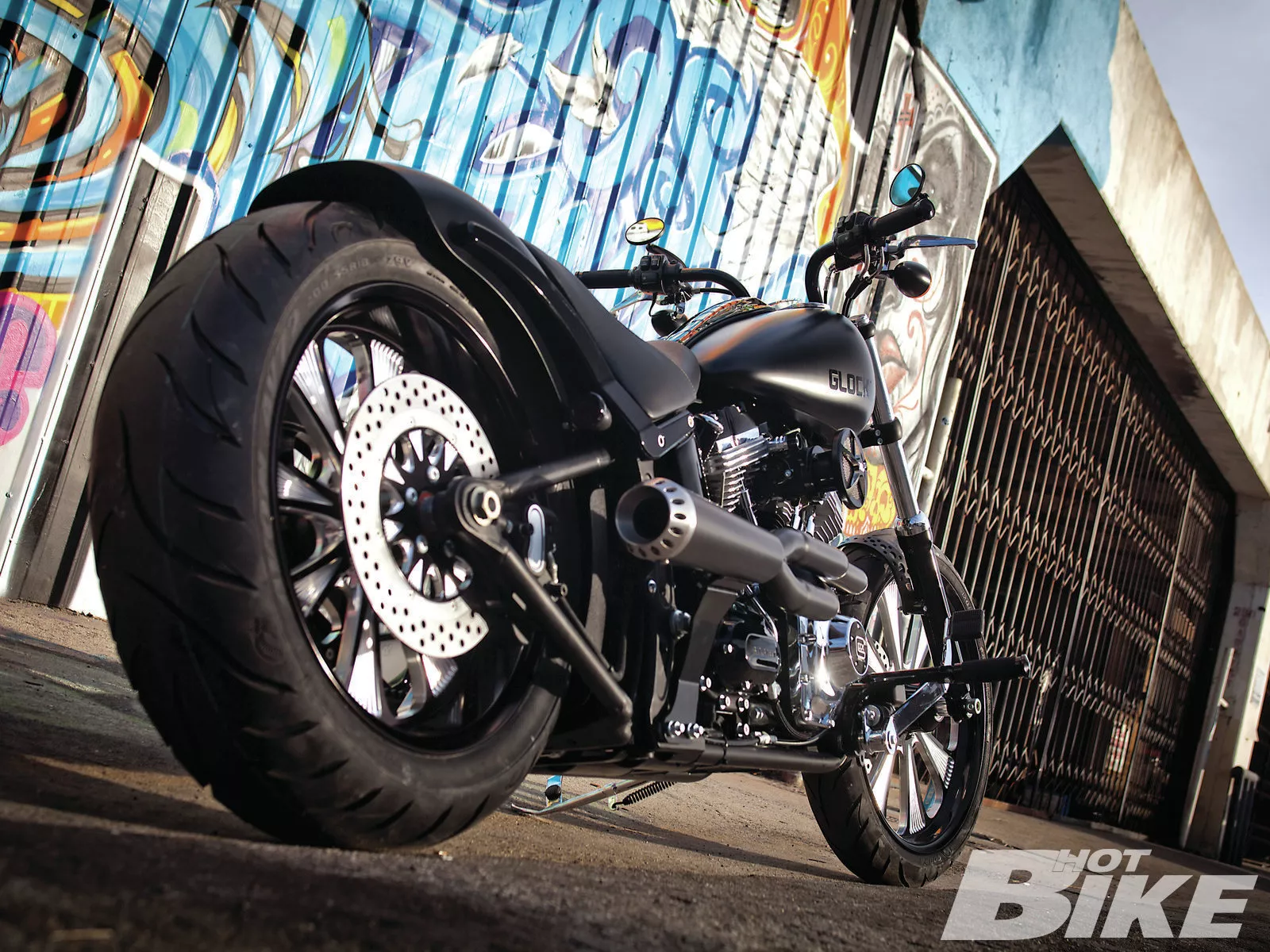 The Glock Bike | 2012 Harley-Davidson Foster Glock Edition - Hot Bike Magazine