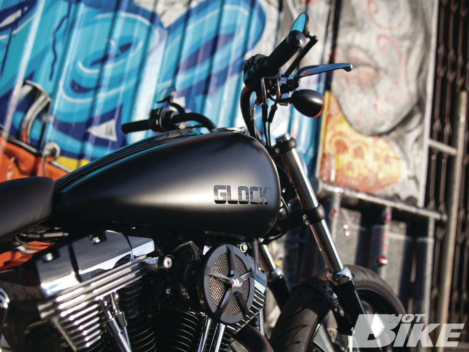 The Glock Bike | 2012 Harley-Davidson Foster Glock Edition - Hot Bike Magazine