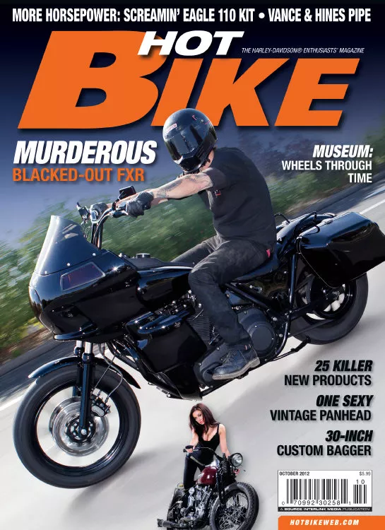 Volume 44, Number 10 Hot Bike Table of Contents - Hot Bike Magazine