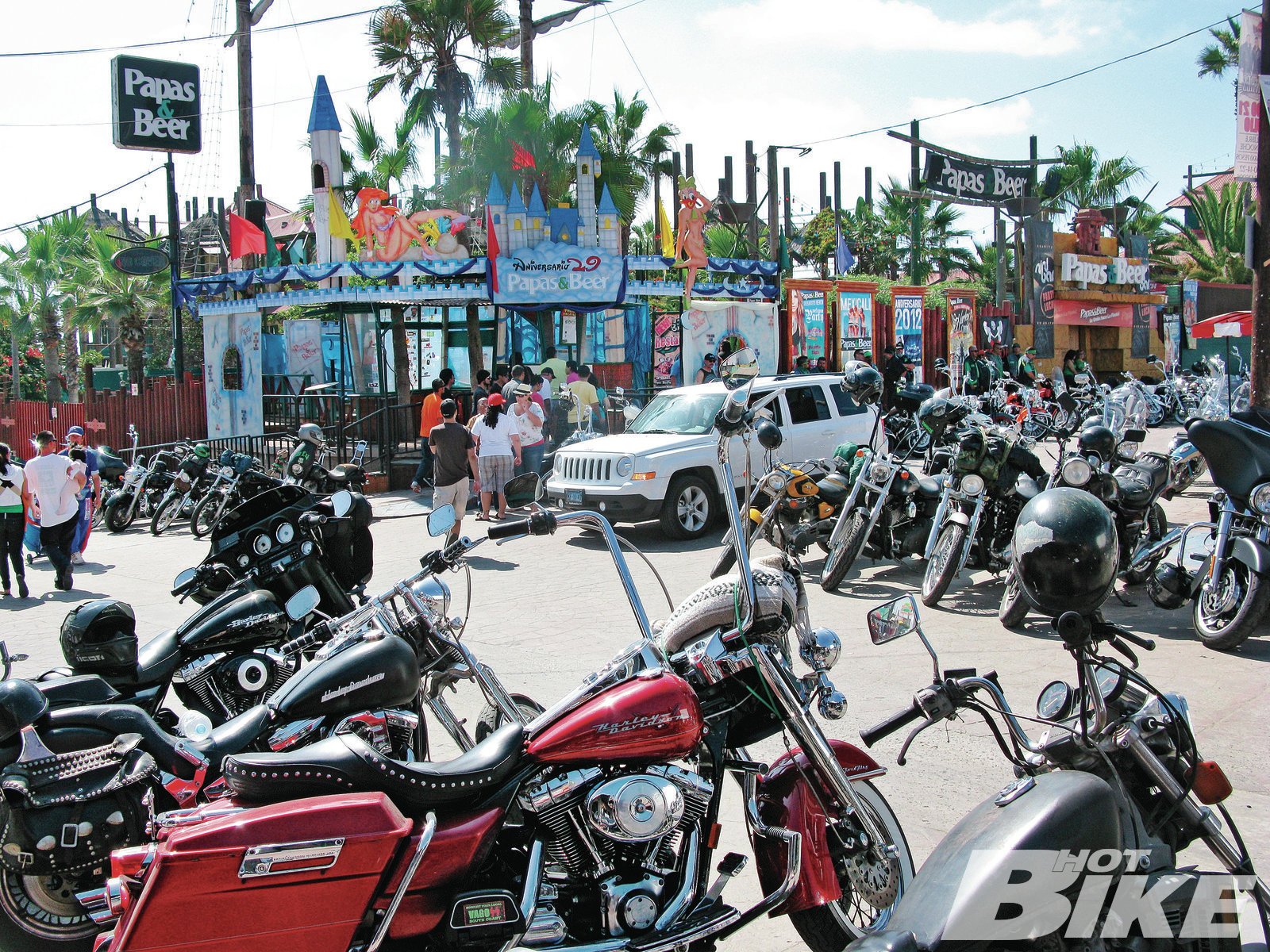 Rosarito Beach Harley Run Hot Bike Magazine