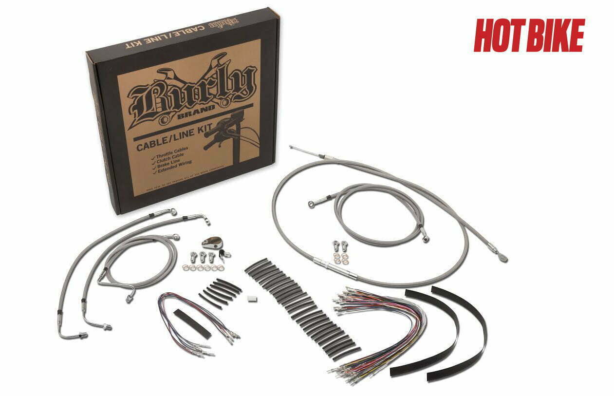 Burly Street Glide cable kit