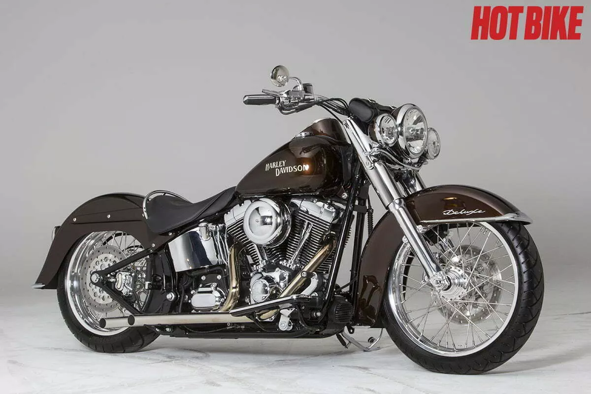 Custom softail deals deluxe for sale