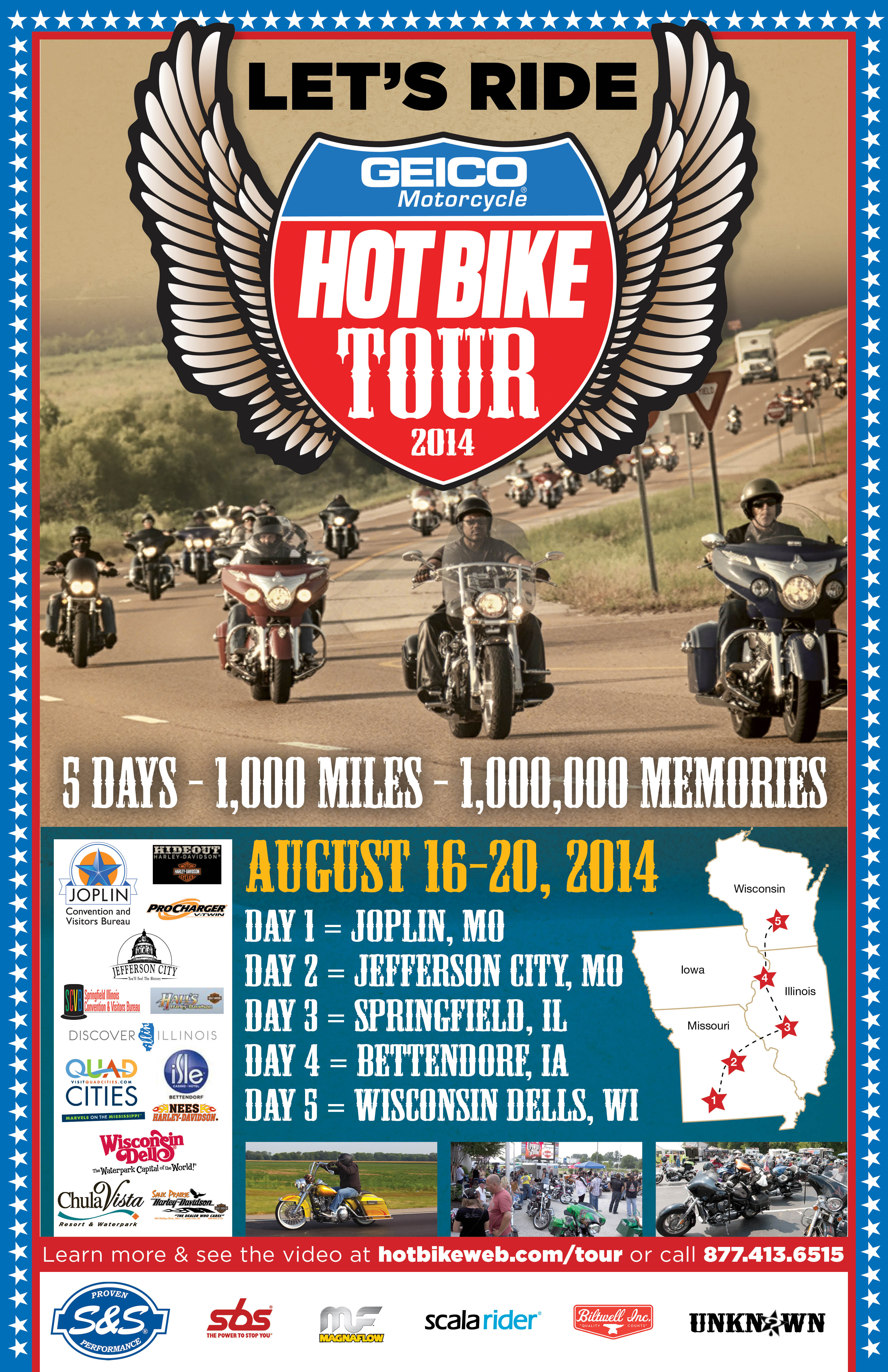 Hot Bike Tour 2014