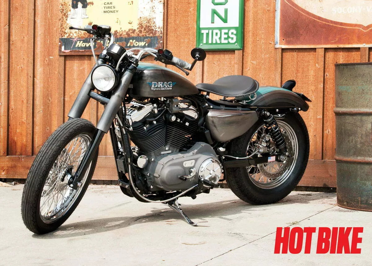 Naked Aggression a Custom 2010 Harley-Davidson Sportster