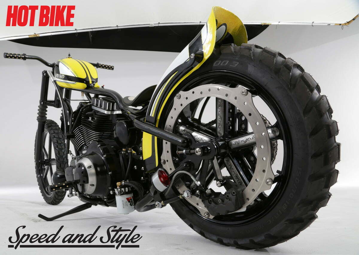 EXCLUSIVE: Speed and Style - Led Sled Customs | Hot Bike Magazine