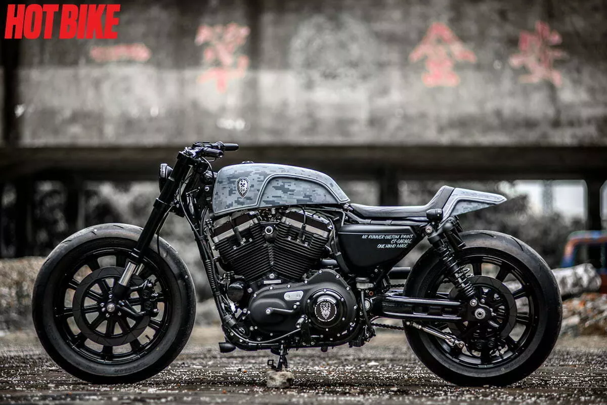 Hooligan Tactics // Custom Harley-Davidson 48 by Rough Crafts