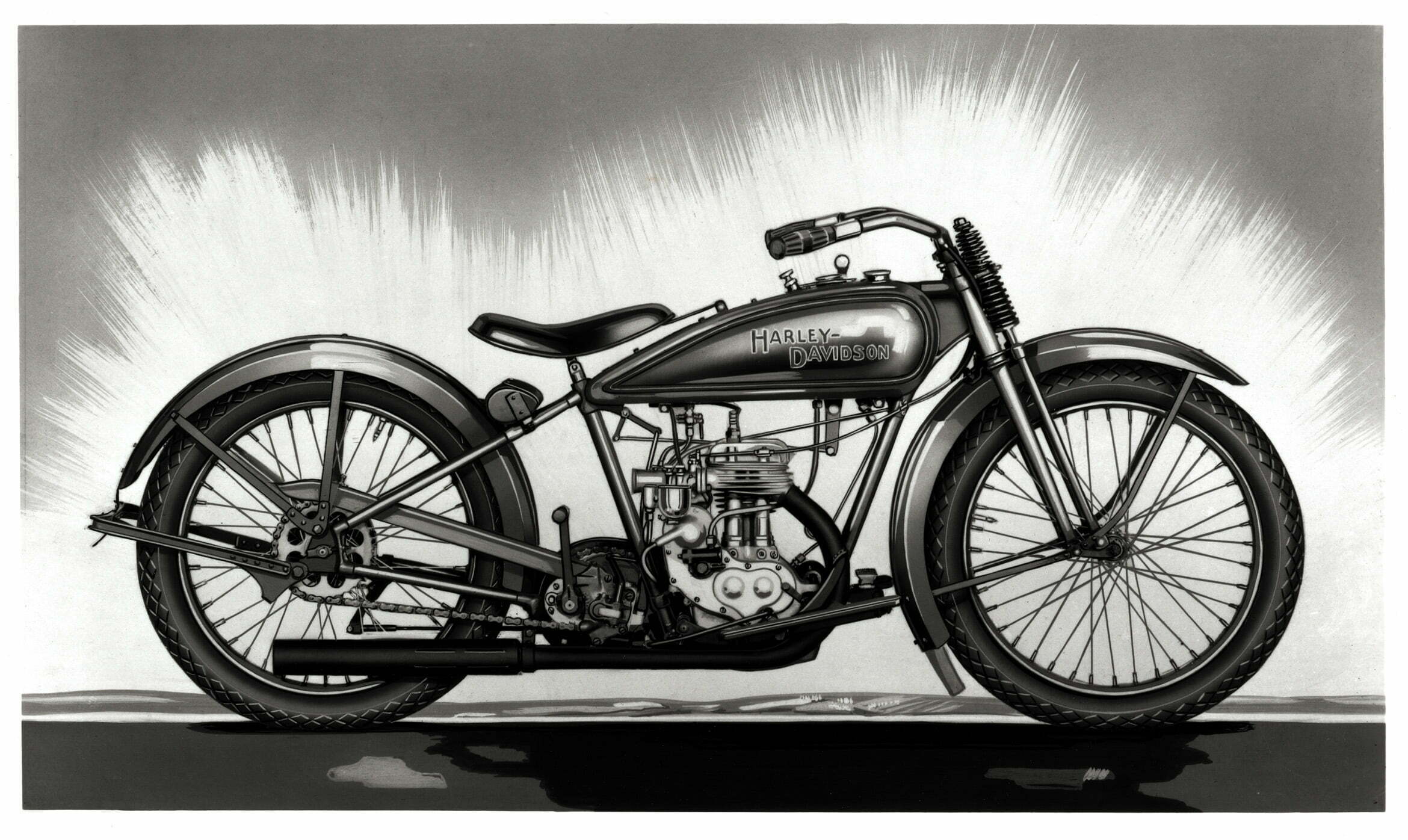 1926 single cylinder harley