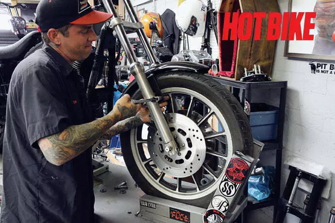 Upgrading Harley’s 39mm Front End