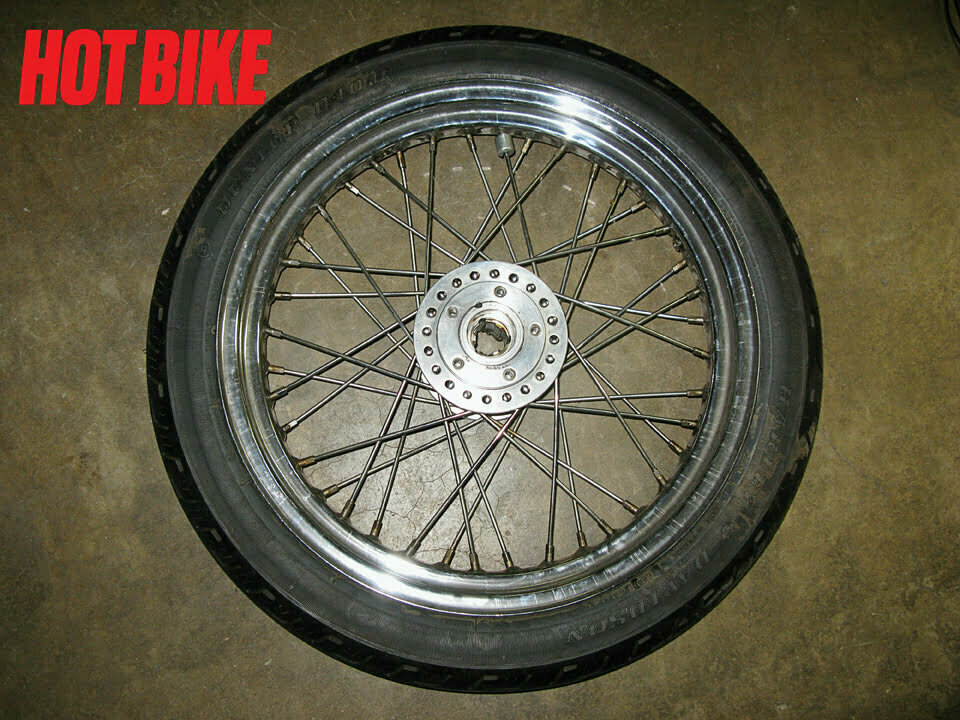 Harley wheel build