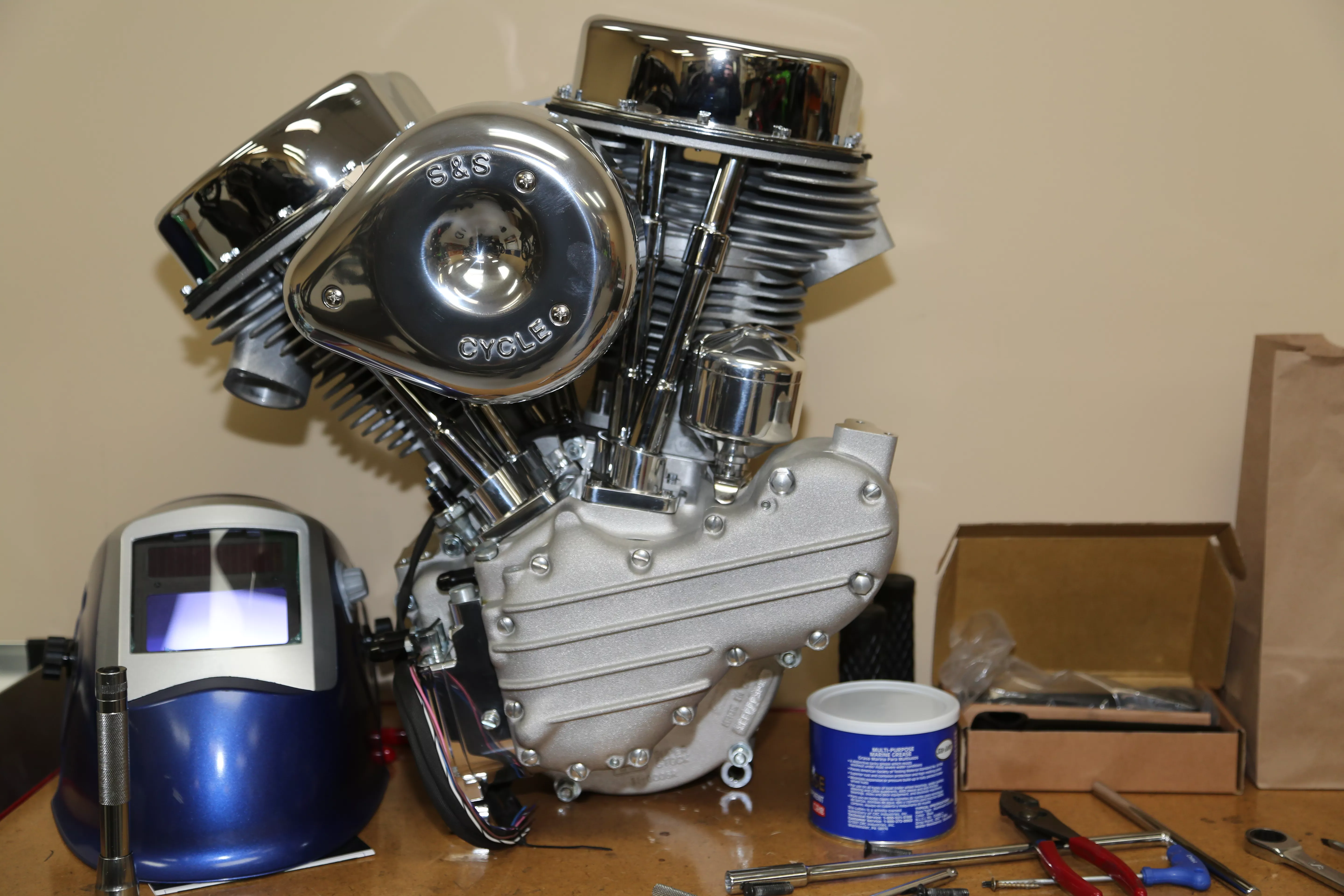 S&s panhead motor on sale for sale