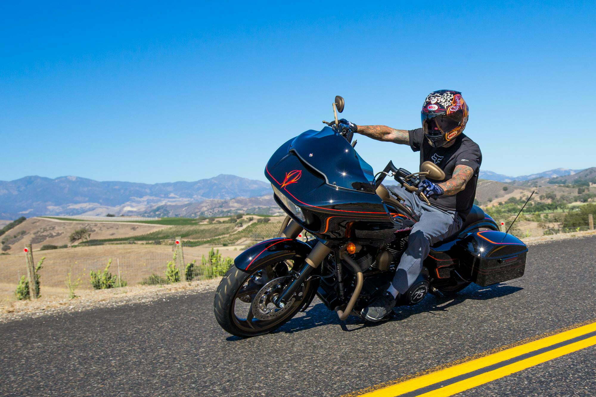 carey hart road glide 