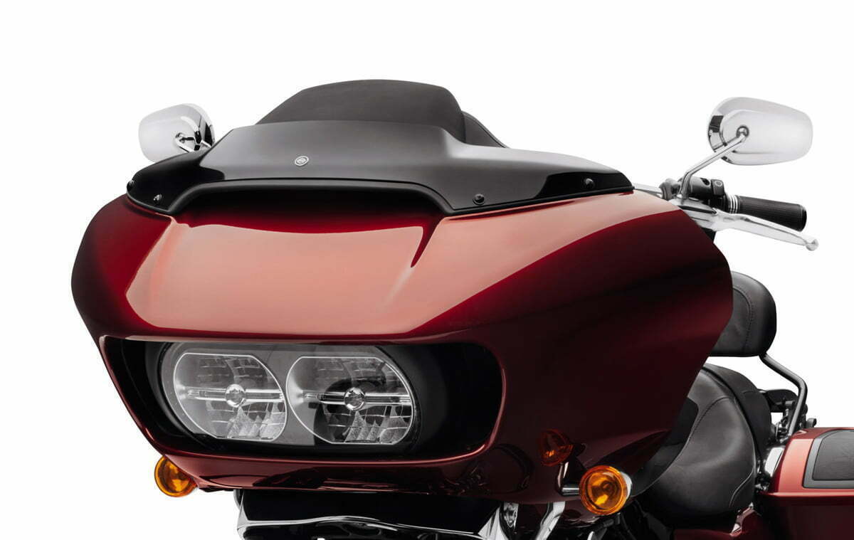 harley low profile windscreen