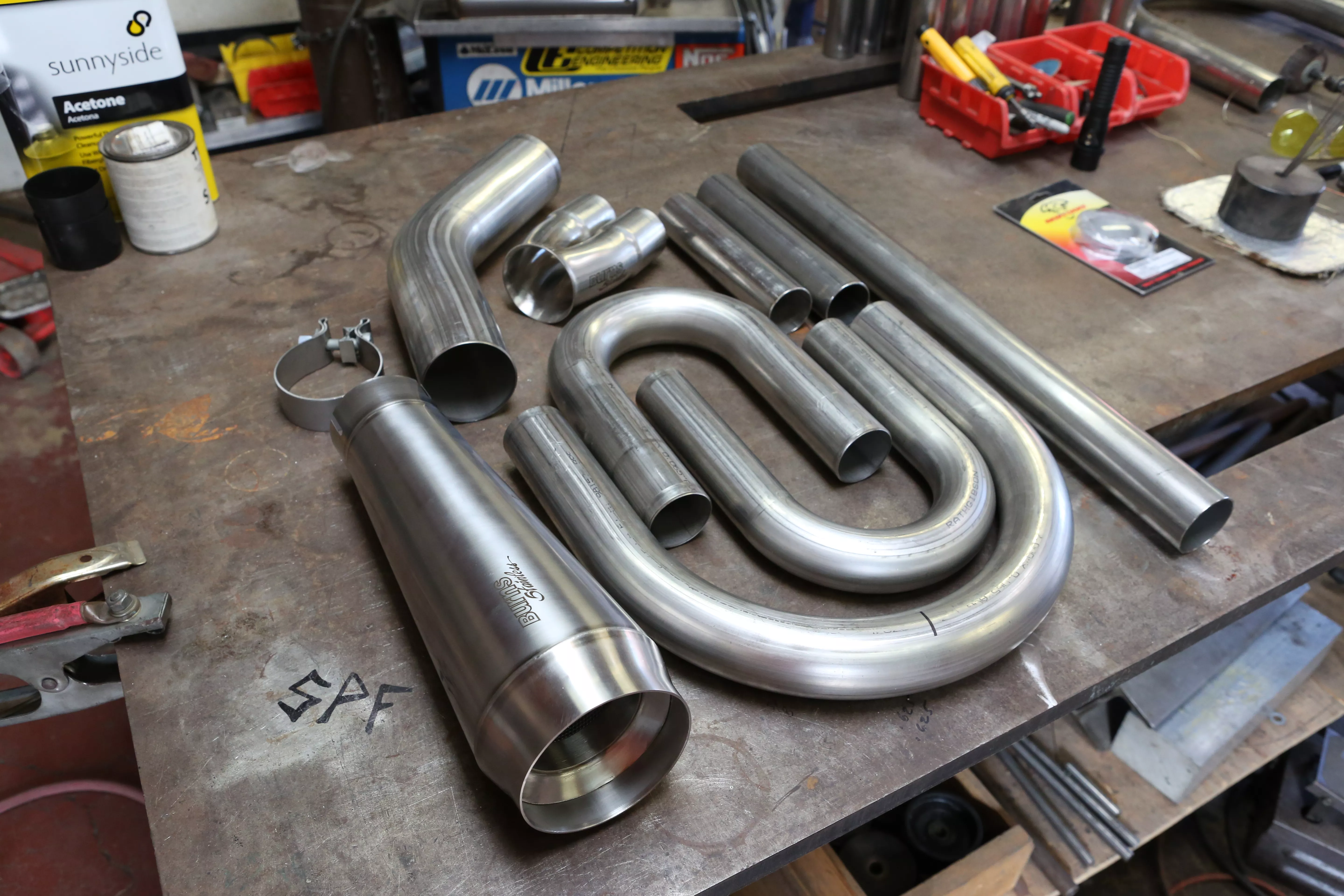 how to build harley exhaust 