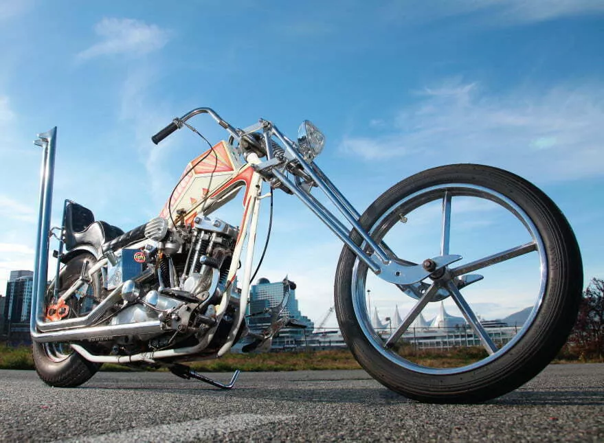 1976 sportster chopper