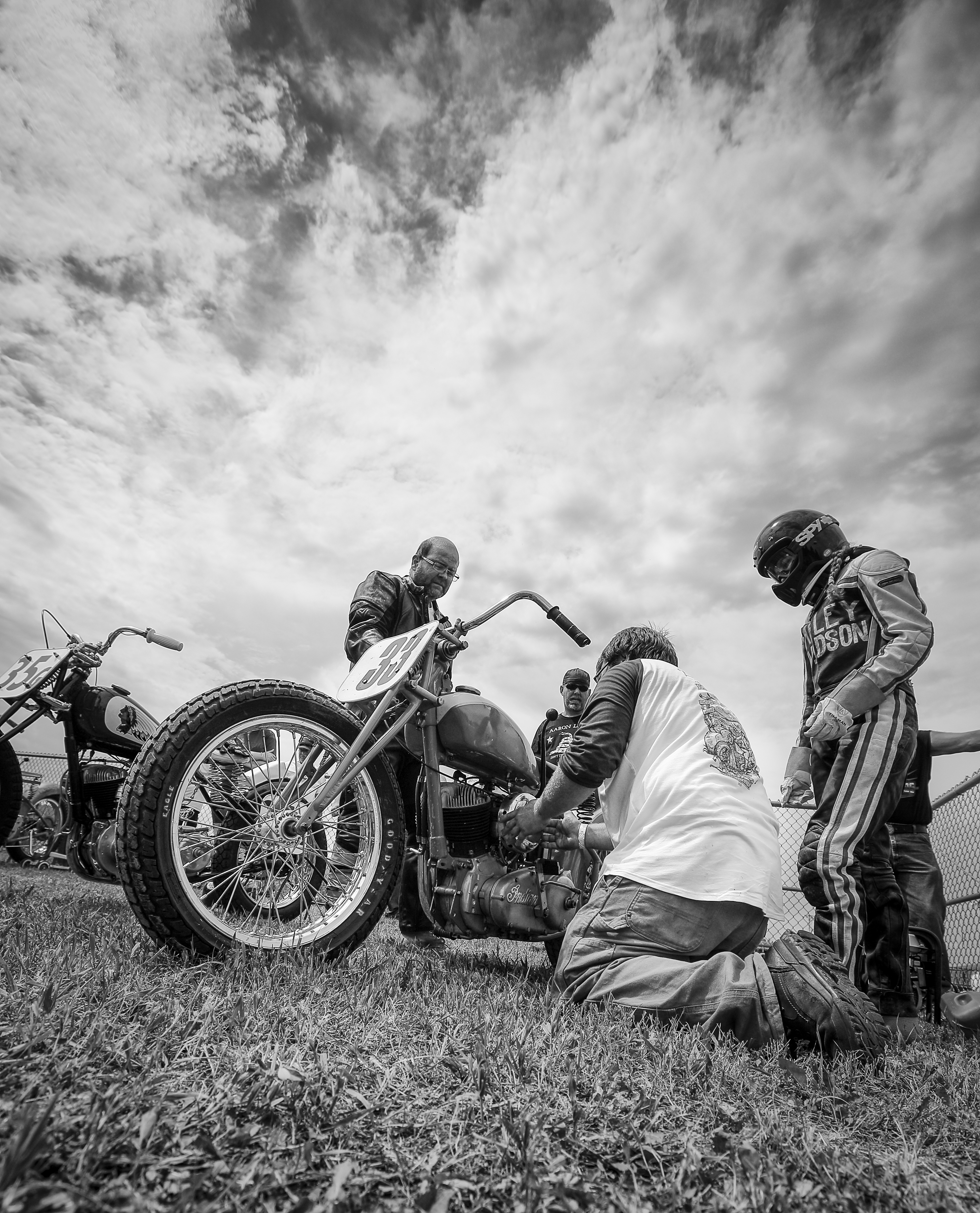 sturgis vintage flat track race