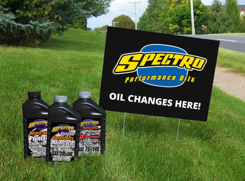 sturgis spectro oil change