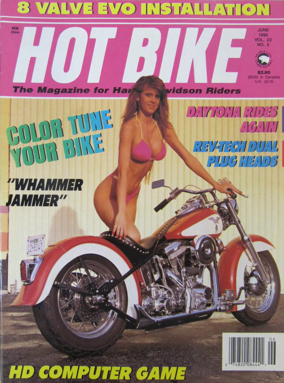 Hot Bike June 90 cover 
