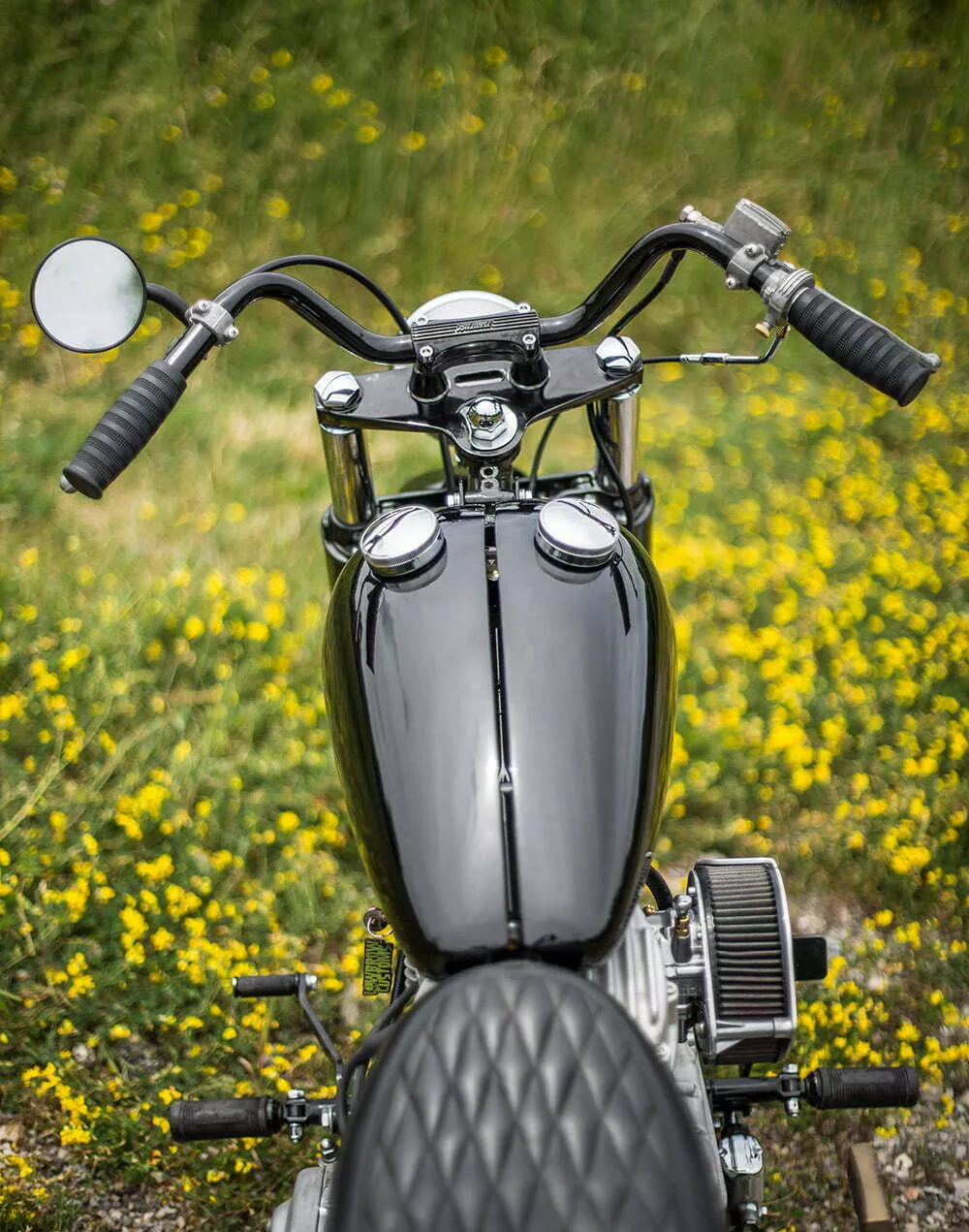 Lowbrow Customs - Simple, sleek, small, efficient and extremely easy to  install. With Lowbrow Customs Louvered air cleaner, you will be riding in  style. Bike built by @paulskura #choppershit #buildsomething  #louveredaircleaner #lowbrowcustoms #