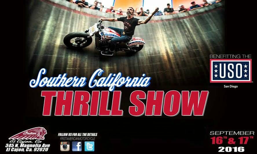 indian motorcycle so cal thrill show