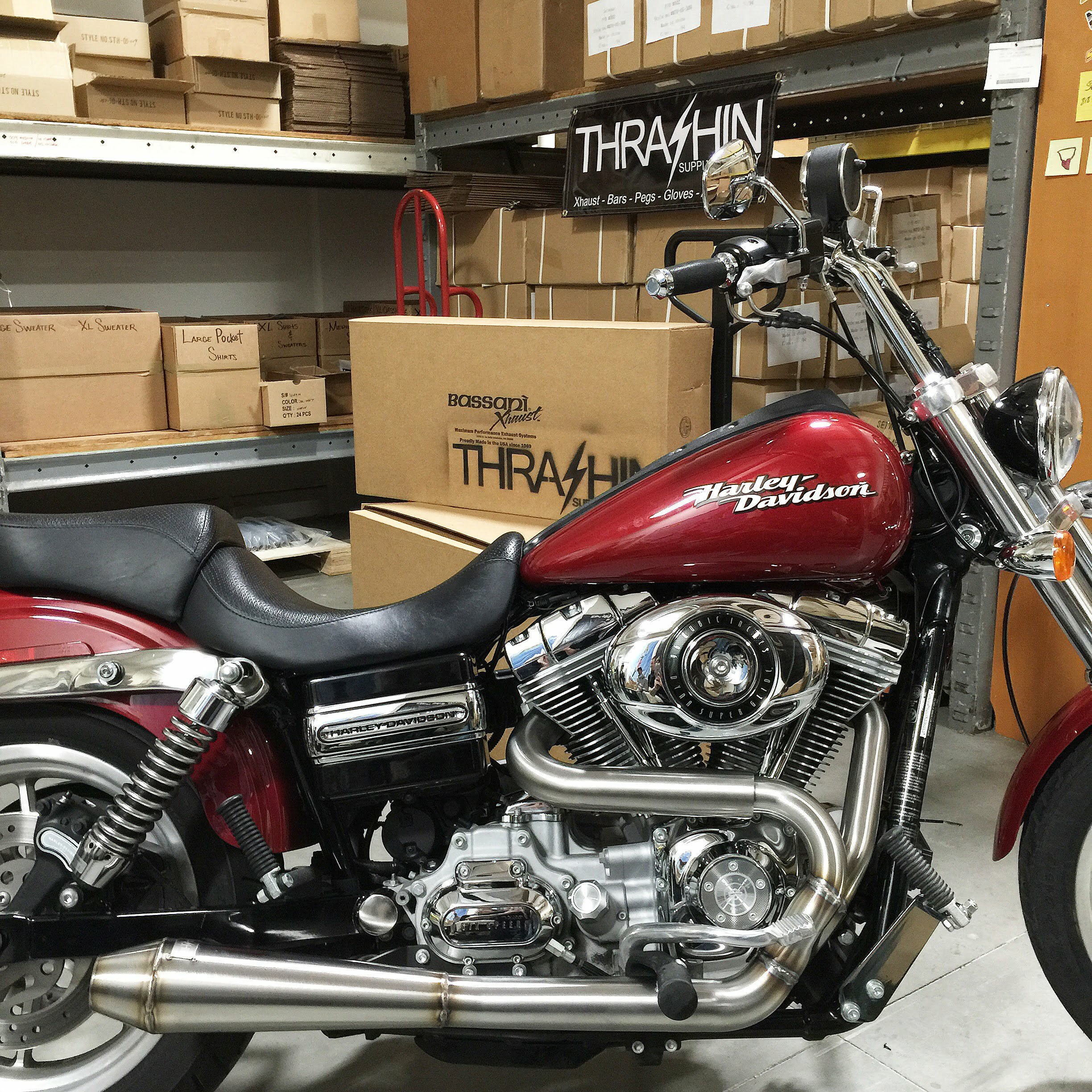 custom harley exhaust muffler