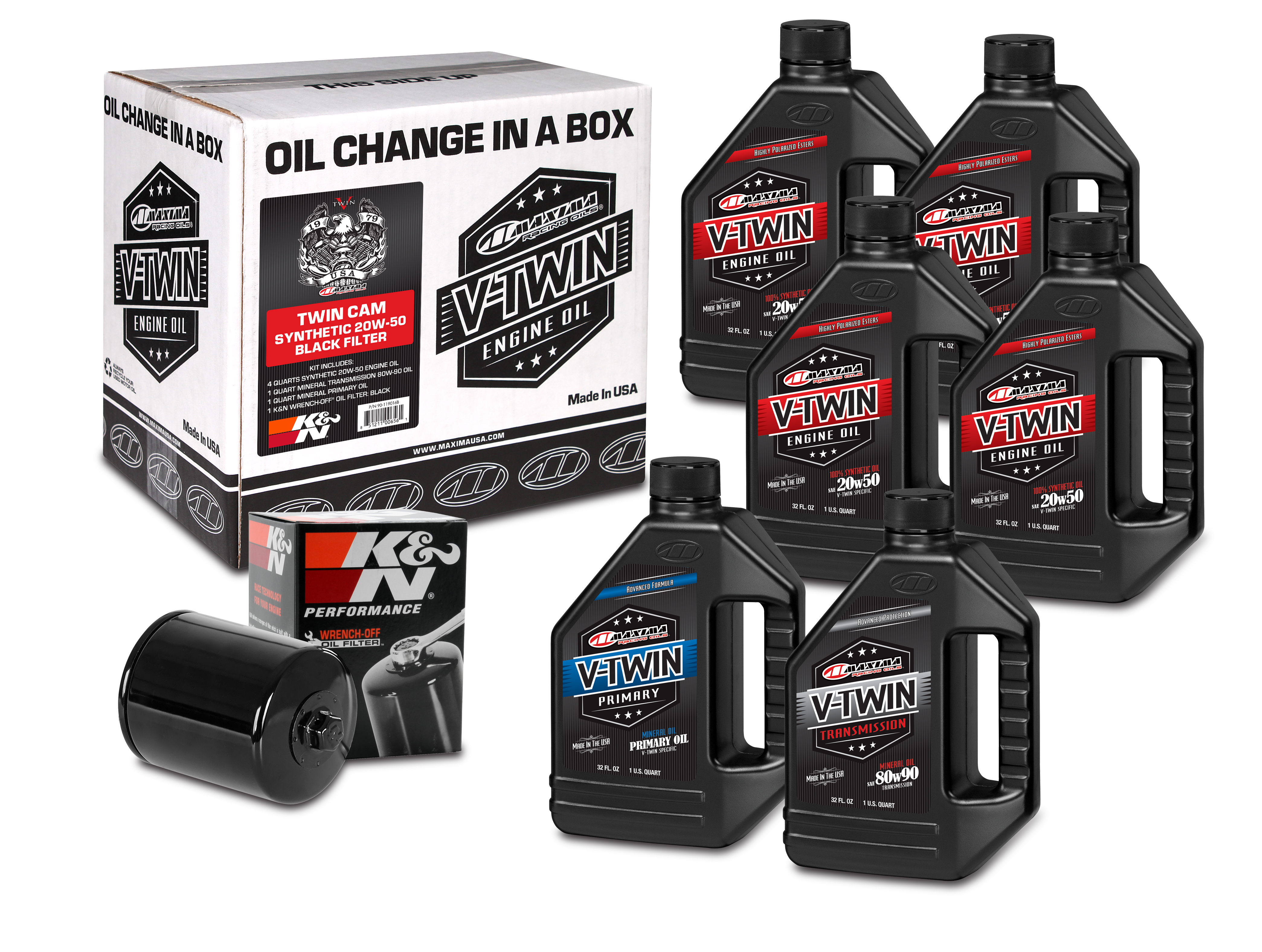 maxima motorcycle oil change in a box 