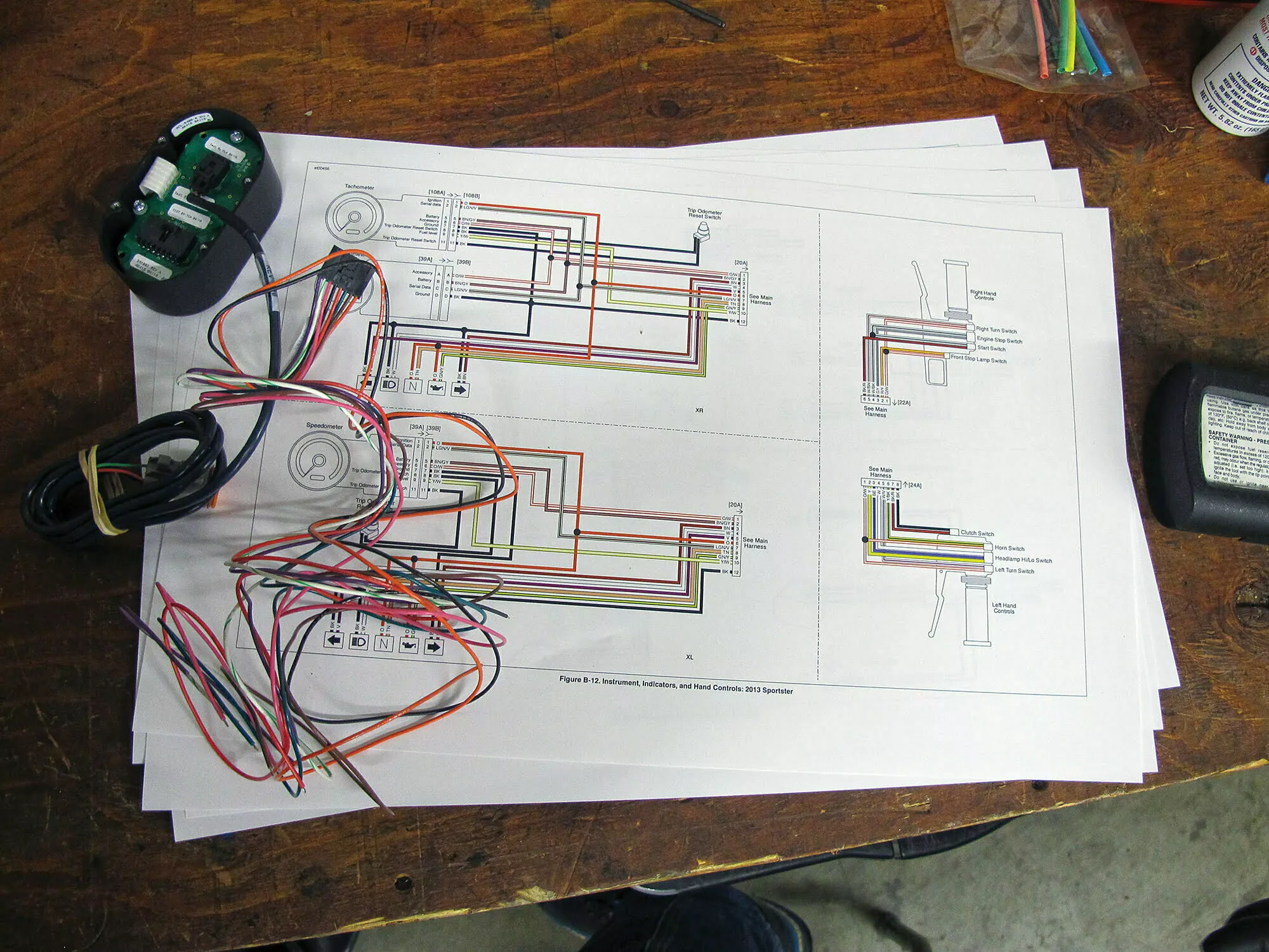 Dakota Digital Speedometer Install Hot Bike Magazine