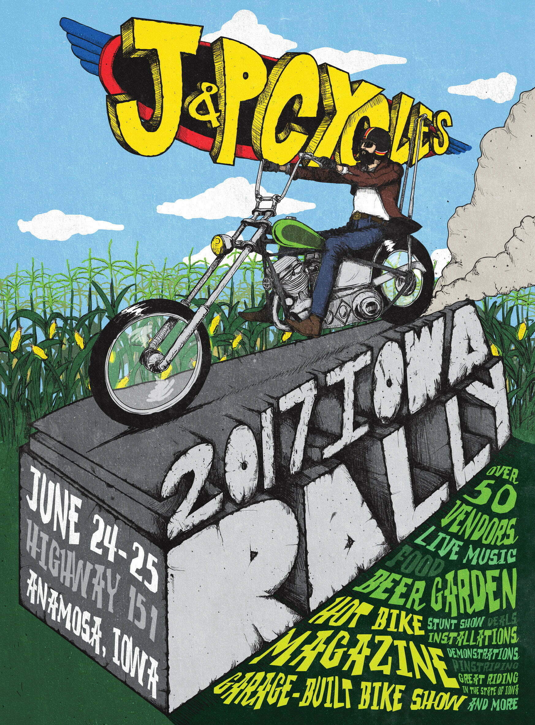 jp cycles iowa rally