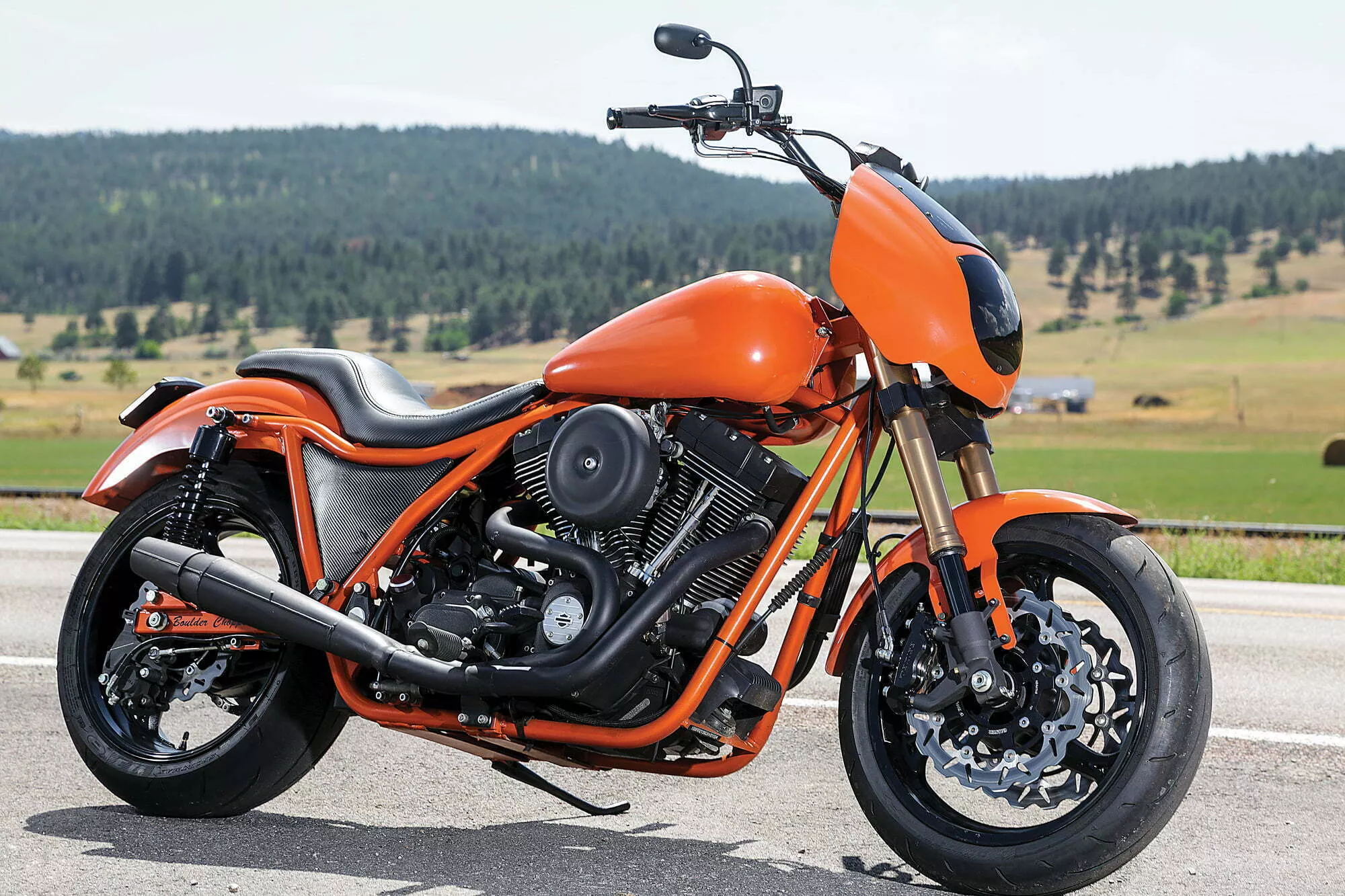 Boulder Choppers’ part Harley, part Suzuki custom FXR