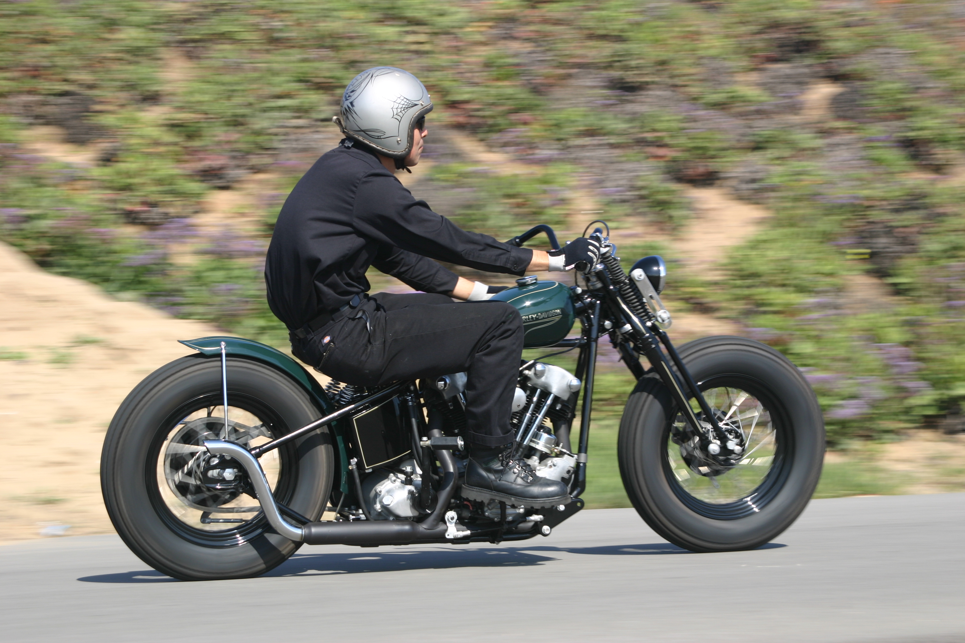 Win This: 1940 Stainless Steel Knucklehead Chopper – BikeBound