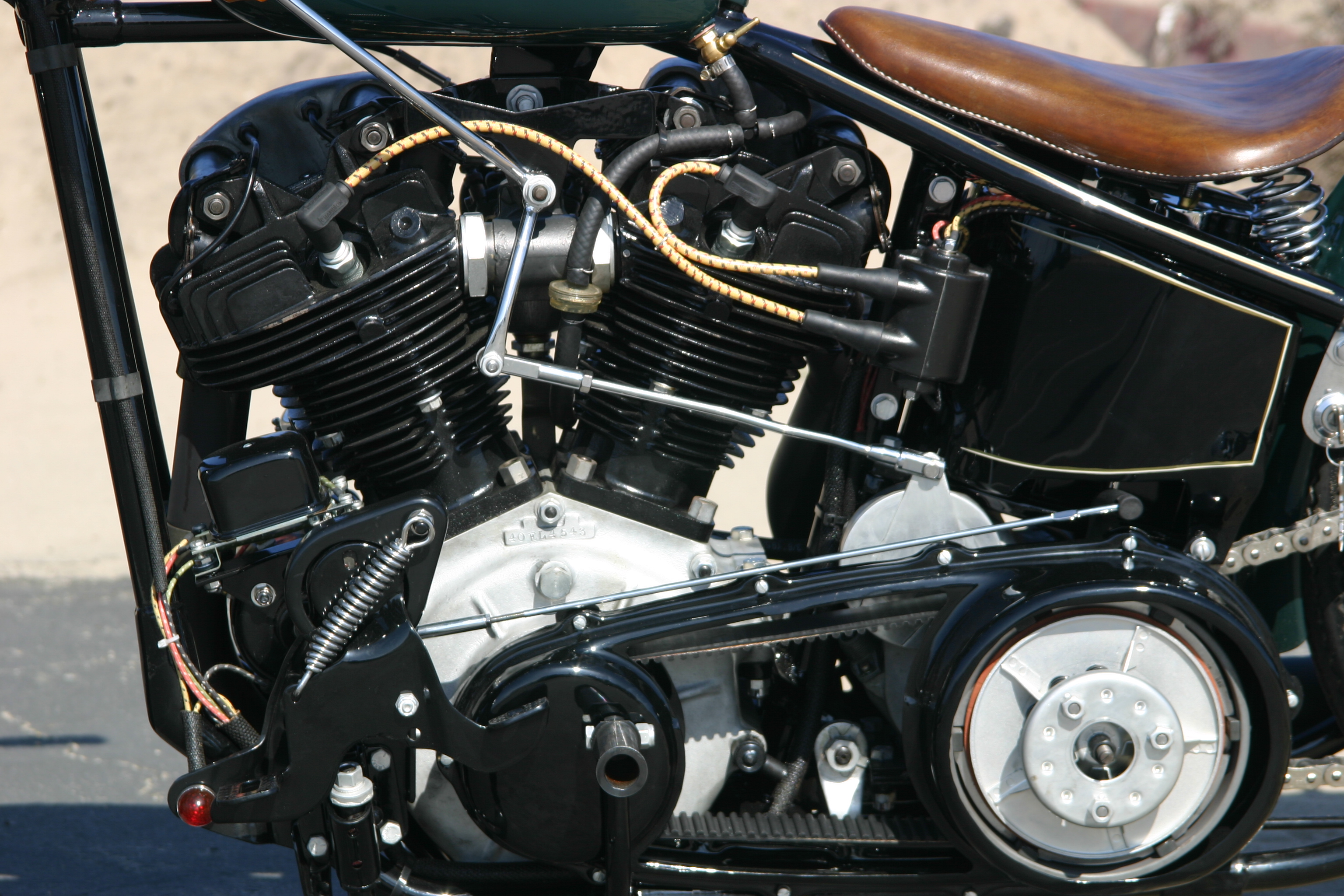 Win This: 1940 Stainless Steel Knucklehead Chopper – BikeBound