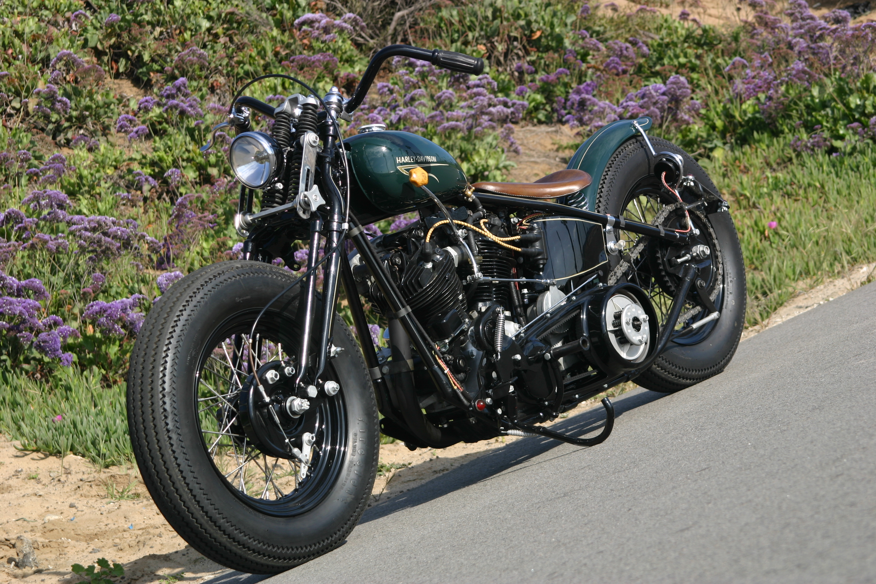 Win This: 1940 Stainless Steel Knucklehead Chopper – BikeBound