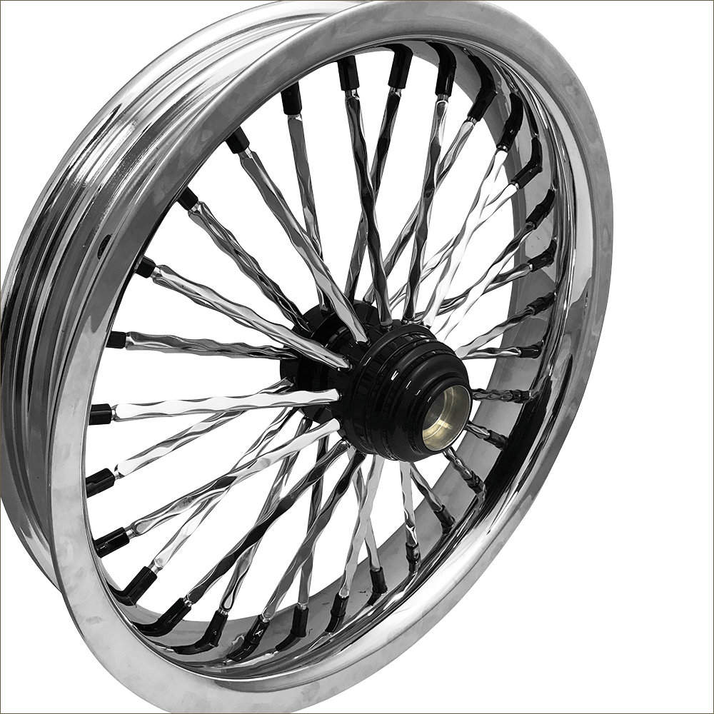 custom harley wheel