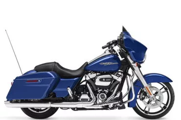 2017 Blue Harley-Davidson Street Glide