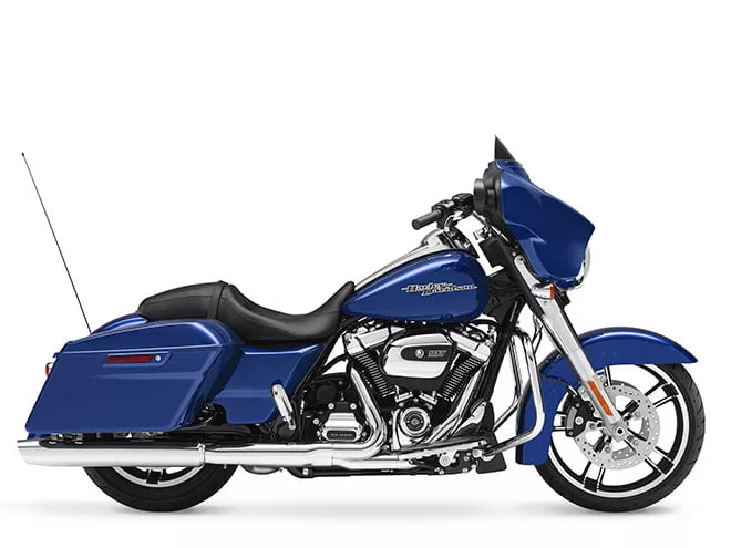 2017 Blue Harley-Davidson Street Glide