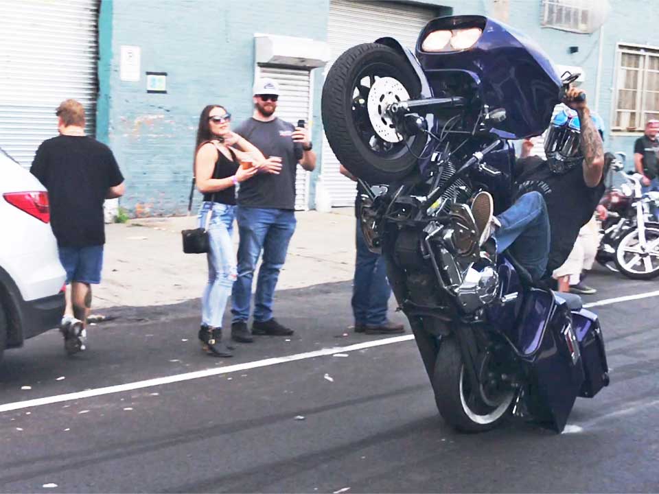 Indian Larry Block Party Hot Bike Magazine