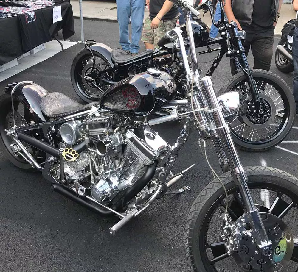 Indian Larry Block Party Hot Bike Magazine