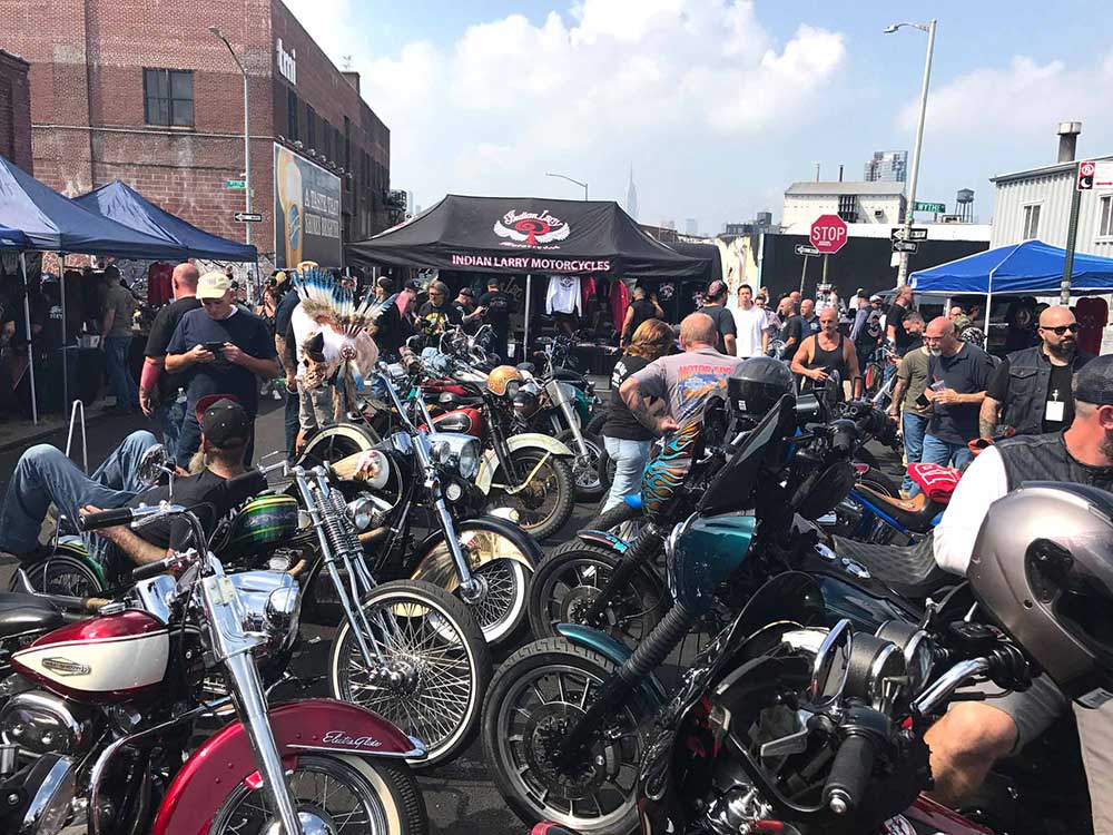 Indian Larry Block Party Hot Bike Magazine