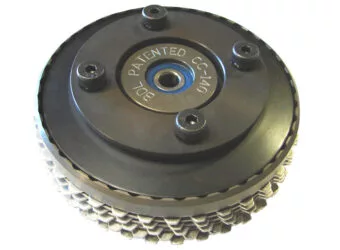 cc 140 clutch assembled