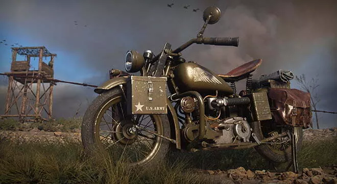 vintage indian motorcycles ww2